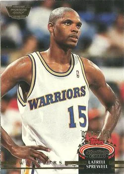 1992-93 Stadium Club Latrell Sprewell Draft Picks #320 card image