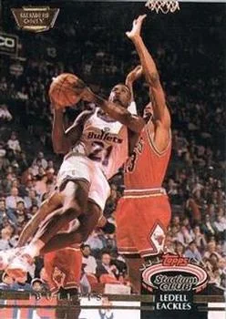 1992-93 Stadium Club Ledell Eackles Members Only #37 card image