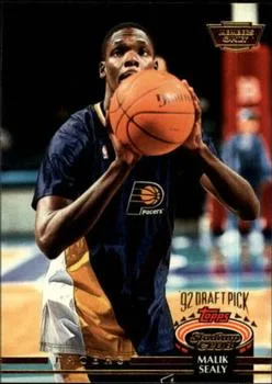 1992-93 Stadium Club Malik Sealy Draft Picks #254 card image