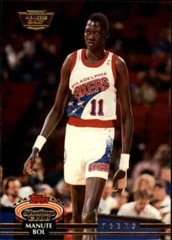 1992-93 Stadium Club Manute Bol Members Only #347 card image
