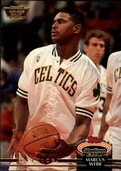 1992-93 Stadium Club Marcus Webb Members Only #307 card image