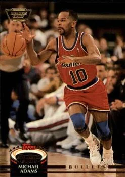 1992-93 Stadium Club Michael Adams Members Only #134 card image