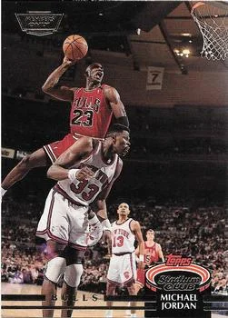 1992-93 Stadium Club Michael Jordan [Members Only] Members Only #1 card image