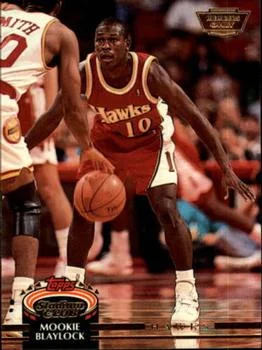 1992-93 Stadium Club Mookie Blaylock Members Only #344 card image