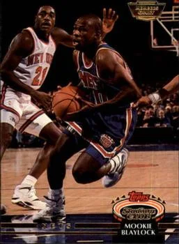 1992-93 Stadium Club Mookie Blaylock Members Only #64 card image
