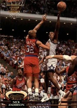 1992-93 Stadium Club Nick Anderson Members Only #35 card image