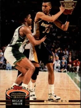1992-93 Stadium Club Reggie Miller Members Only #357 card image
