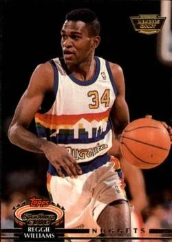 1992-93 Stadium Club Reggie Williams Members Only #150 card image