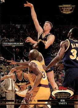 1992-93 Stadium Club Rik Smits Members Only #43 card image