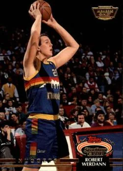 1992-93 Stadium Club Robert Werdann Members Only #363 card image