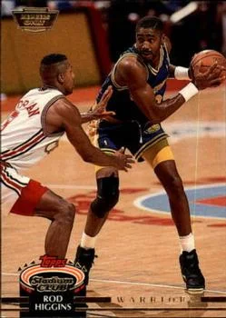 1992-93 Stadium Club Rod Higgins Members Only #310 card image
