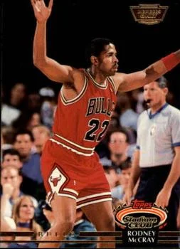 1992-93 Stadium Club Rodney McCray Members Only #212 card image