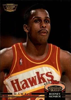 1992-93 Stadium Club Rodney Monroe Members Only #142 card image
