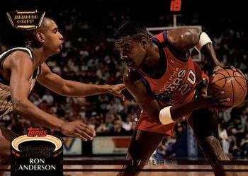 1992-93 Stadium Club Ron Anderson Members Only #105 card image