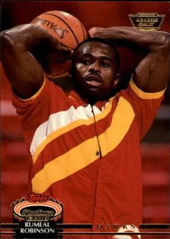 1992-93 Stadium Club Rumeal Robinson Members Only #163 card image