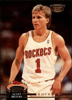 1992-93 Stadium Club Scott Brooks Members Only #271 card image