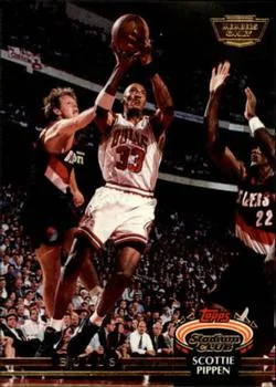 1992-93 Stadium Club Scottie Pippen Members Only #367 card image