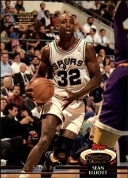 1992-93 Stadium Club Sean Elliott Members Only #65 card image