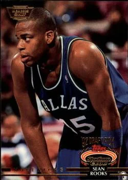 1992-93 Stadium Club Sean Rooks Draft Picks #325 card image