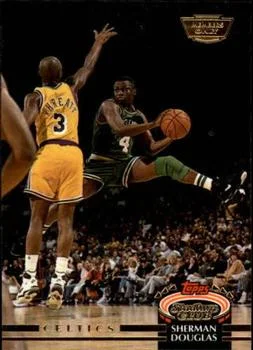 1992-93 Stadium Club Sherman Douglas [Members Only] Members Only #19 card image