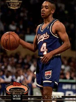 1992-93 Stadium Club Spud Webb Members Only #72 card image