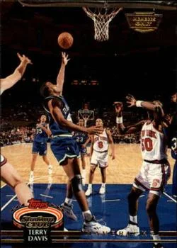 1992-93 Stadium Club Terry Davis Members Only #282 card image