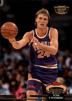 1992-93 Stadium Club Tom Chambers Members Only #152 card image