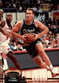 1992-93 Stadium Club Tom Tolbert Members Only #359 card image