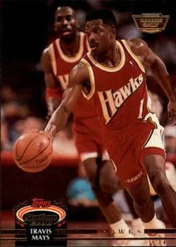 1992-93 Stadium Club Travis Mays Members Only #311 card image