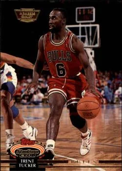 1992-93 Stadium Club Trent Tucker Members Only #284 card image