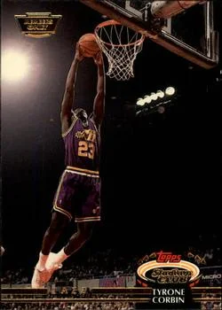 1992-93 Stadium Club Tyrone Corbin Members Only #114 card image