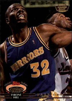 1992-93 Stadium Club Tyrone Hill Members Only #42 card image