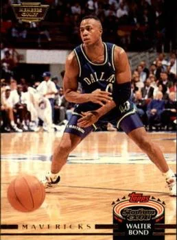 1992-93 Stadium Club Walter Bond Members Only #382 card image