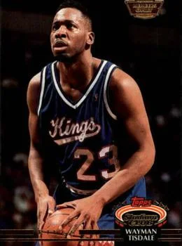 1992-93 Stadium Club Wayman Tisdale Members Only #242 card image