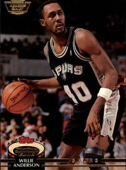 1992-93 Stadium Club Willie Anderson Members Only #47 card image
