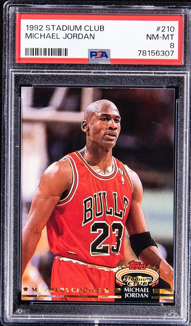 1992-93 Stadium Club Michael Jordan #210 card image