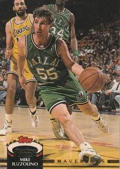 1992-93 Stadium Club Mike Iuzzolino #49 card image