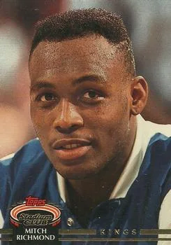 1992-93 Stadium Club Mitch Richmond #253 card image