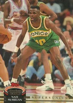 1992-93 Stadium Club Nate McMillan #246 card image