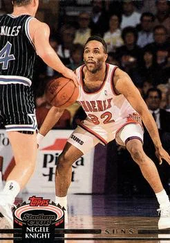 1992-93 Stadium Club Negele Knight #15 card image
