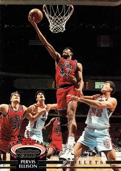 1992-93 Stadium Club Pervis Ellison #161 card image