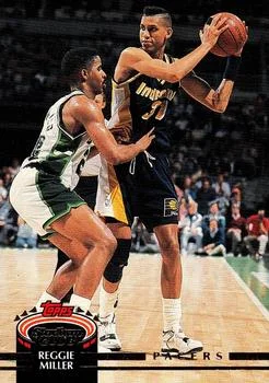 1992-93 Stadium Club Reggie Miller #357 card image
