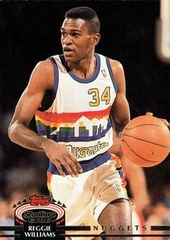 1992-93 Stadium Club Reggie Williams #150 card image
