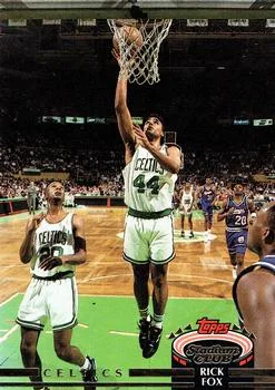 1992-93 Stadium Club Rick Fox #116 card image