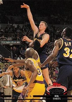 1992-93 Stadium Club Rik Smits #43 card image