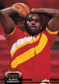 1992-93 Stadium Club Rumeal Robinson #163 card image