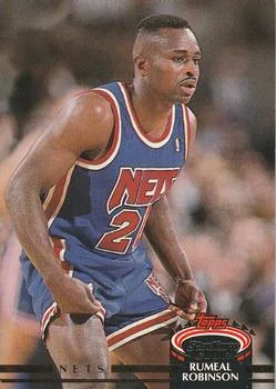 1992-93 Stadium Club Rumeal Robinson #380 card image