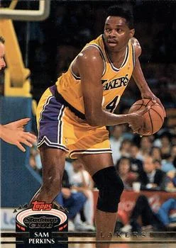 1992-93 Stadium Club Sam Perkins #30 card image