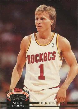 1992-93 Stadium Club Scott Brooks #271 card image
