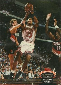 1992-93 Stadium Club Scottie Pippen #367 card image